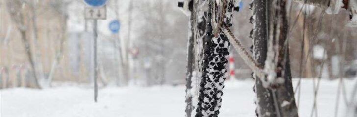 Dubbdäck på cykel