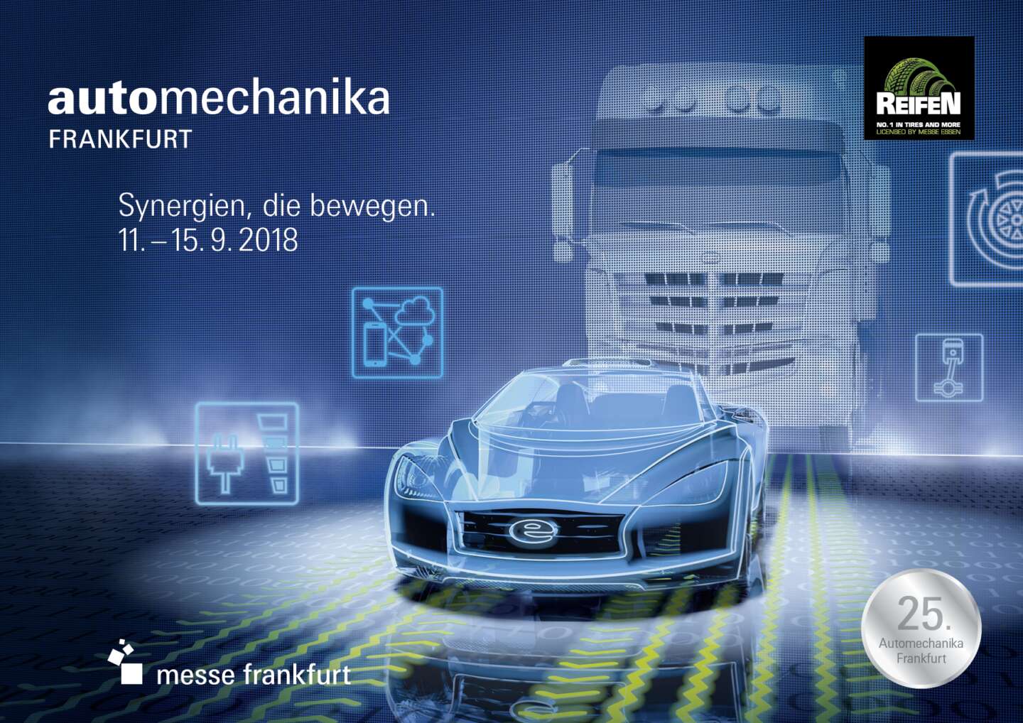 Premi&auml;r f&ouml;r REIFEN p&aring; Frankfurt m&auml;ssan