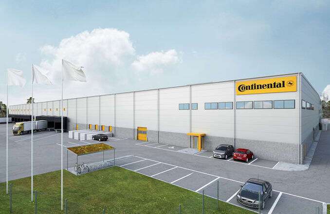 Logistic Contractor säljer Continentals nya lager i Borås