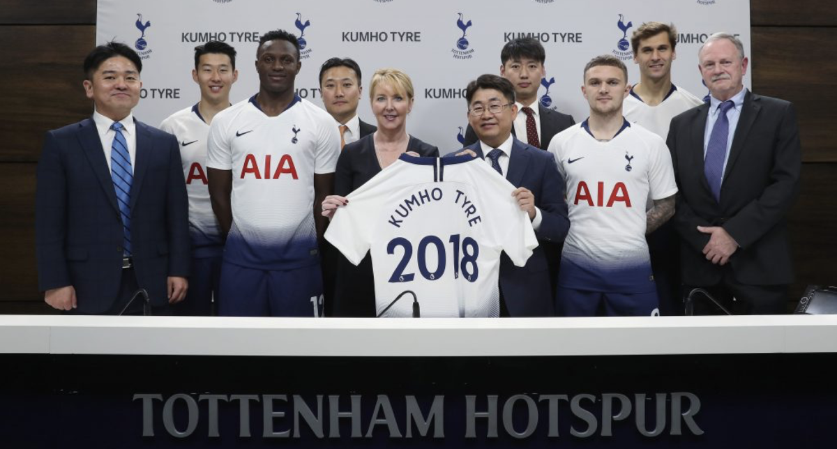 Kumho Däck förlänger med Tottenham Hotspur