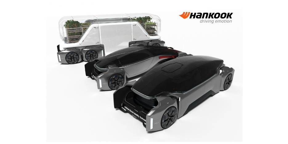 Hankook visar futuristisk vision om däck och mobilitet