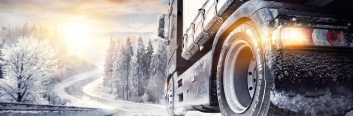 Continental lanserar nya vinterdäck för lastbil och buss