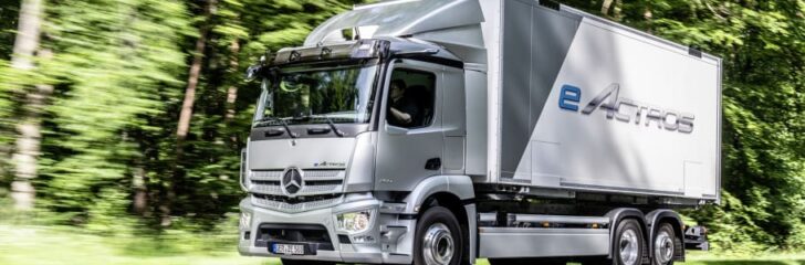 Mercedes el-lastbil