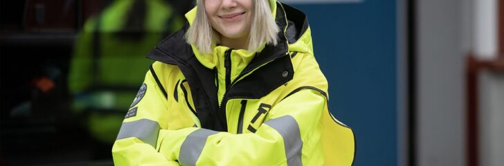 lastbilschaufför tjej