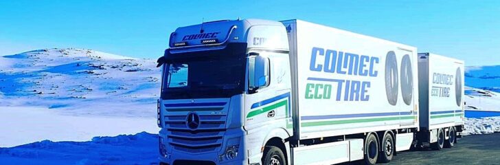 colmec säljer regummerade lastbilsdäck