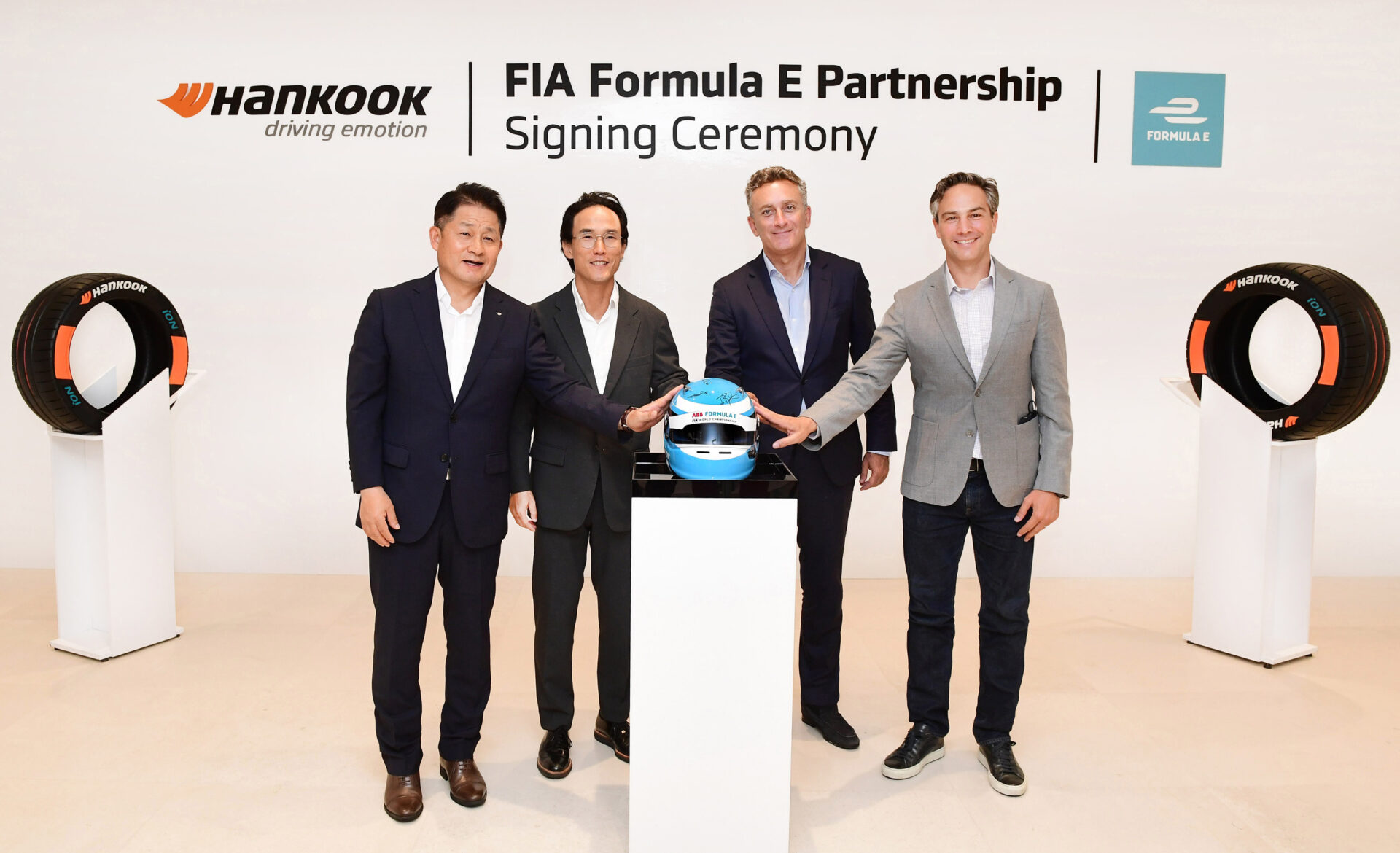Hankook och Formel E firar sitt partnerskap