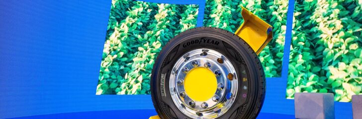 goodyear hållbart lastbilsdäck