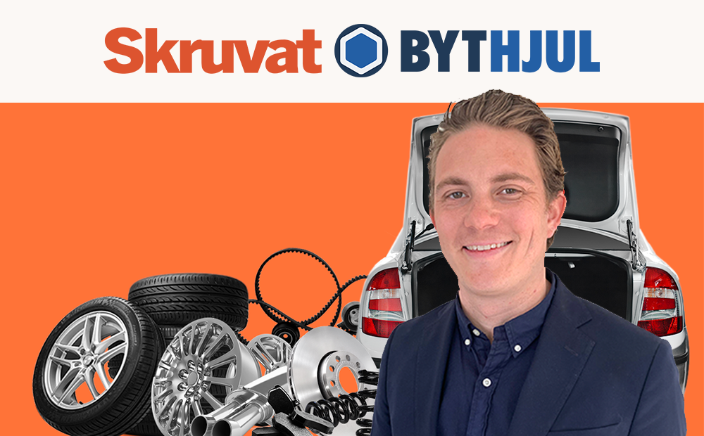 Rekordomsättning för Skruvat.se och Bythjul.com