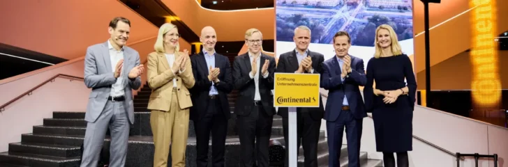 Continental invigning nytt hållbart huvudkontor