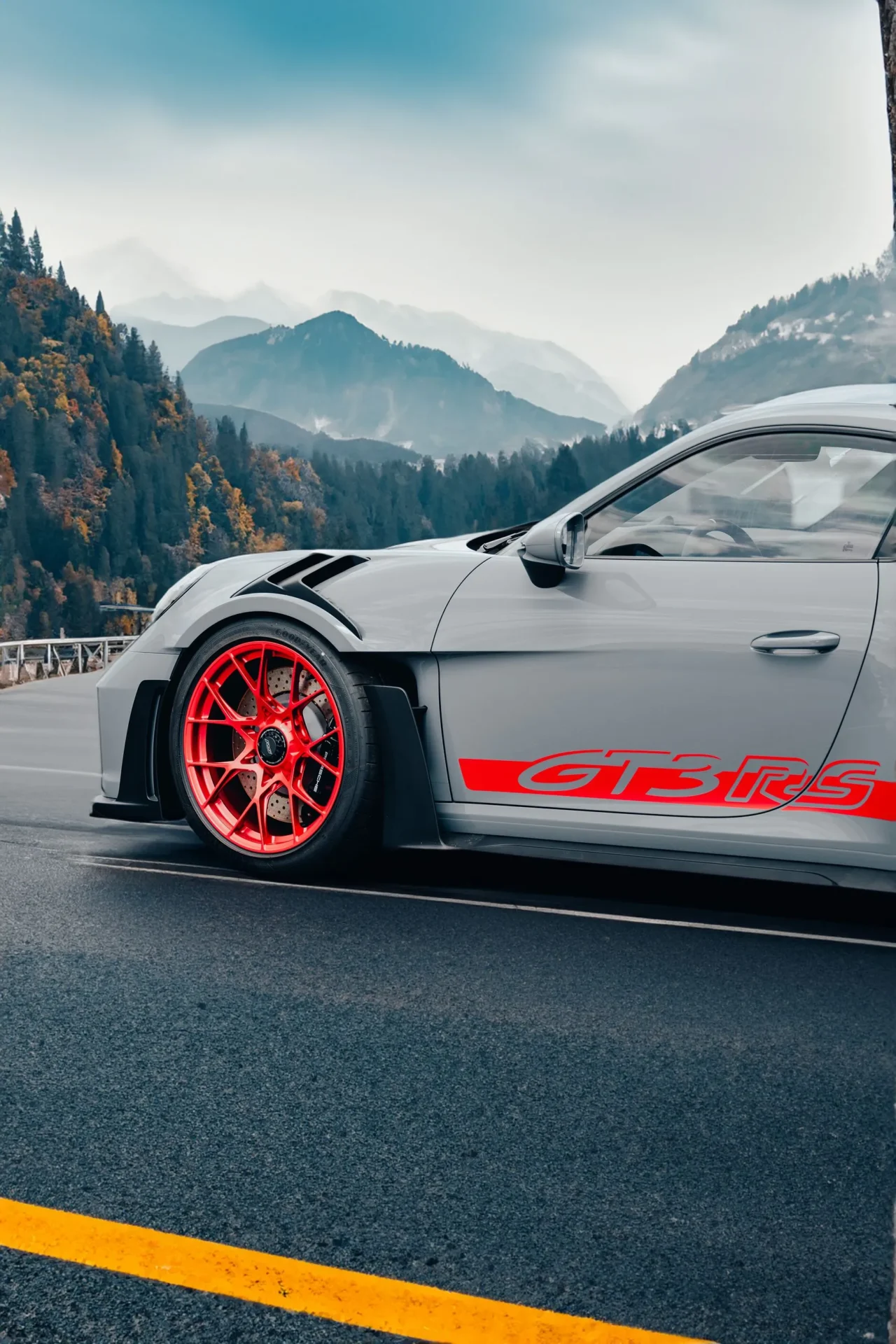 Homologering av Goodyear däck till Porsche 911 GT3 RS