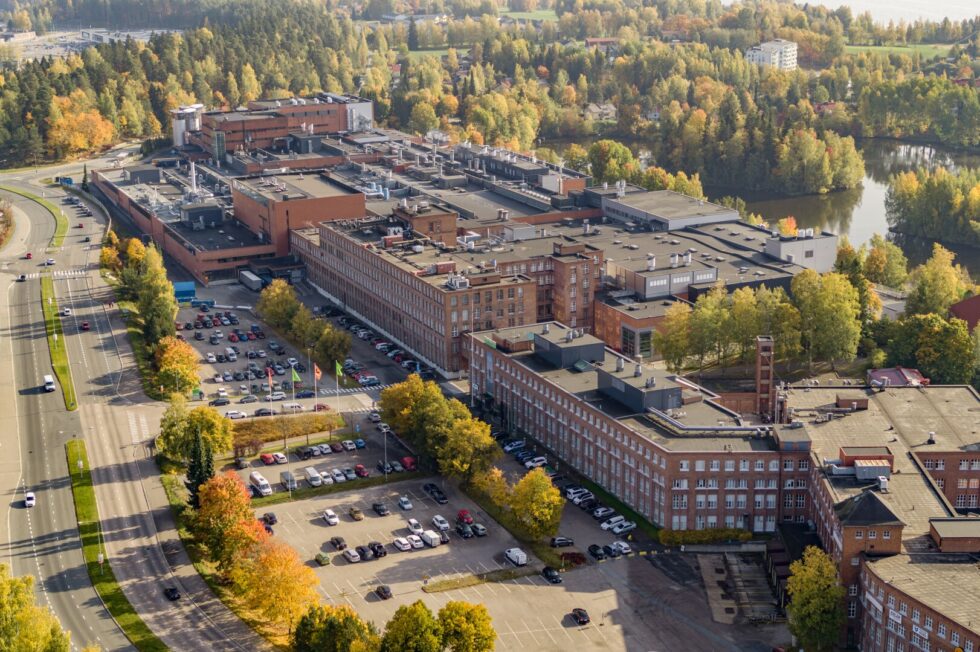 Fabrik i Nokia Finland
