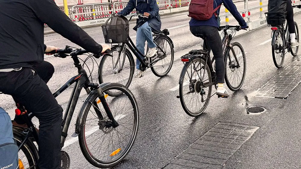 Nio av tio vill byta bilen mot cykeln på korta resor