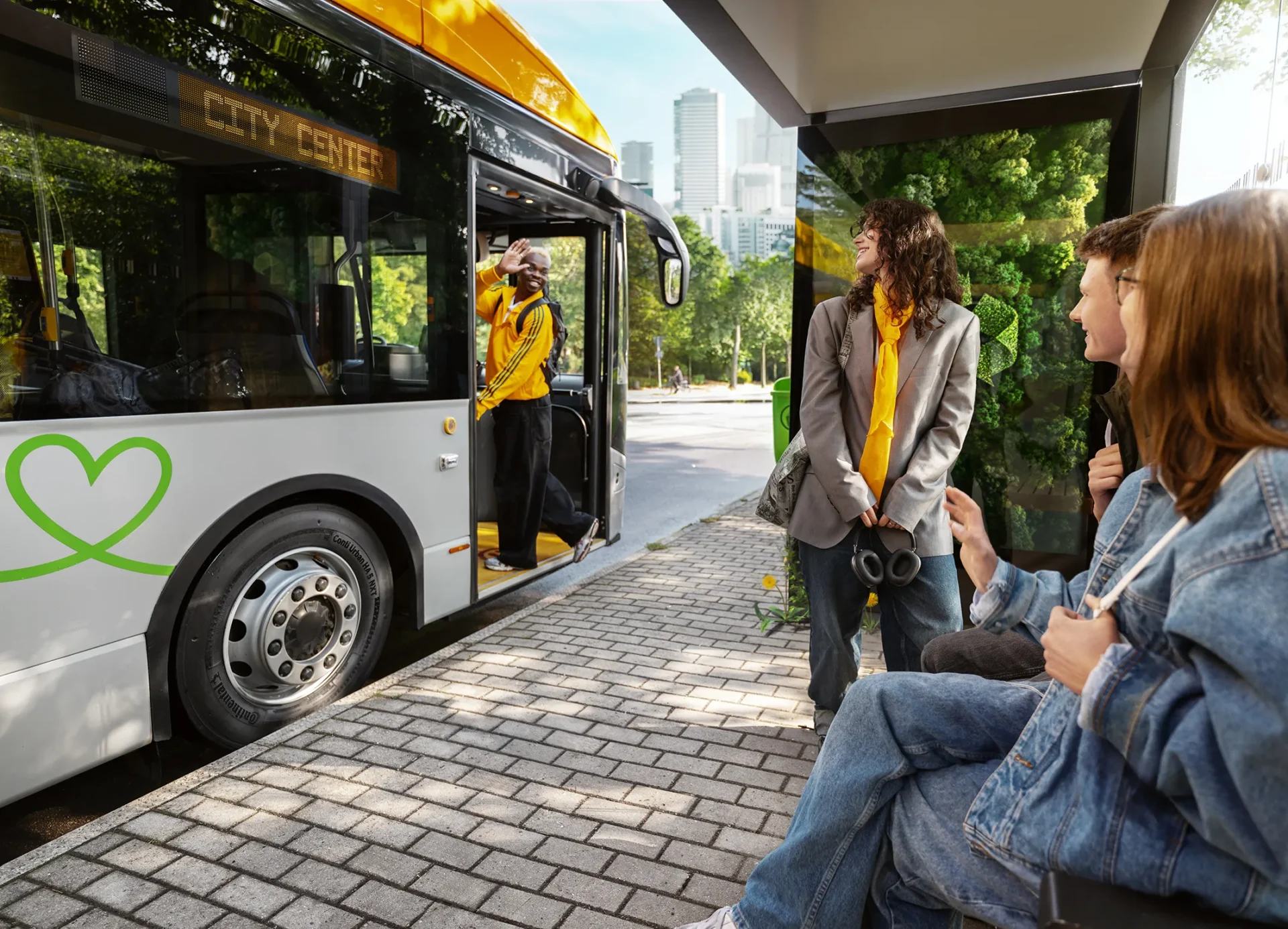 Continental lanserar hållbart stadsbussdäck