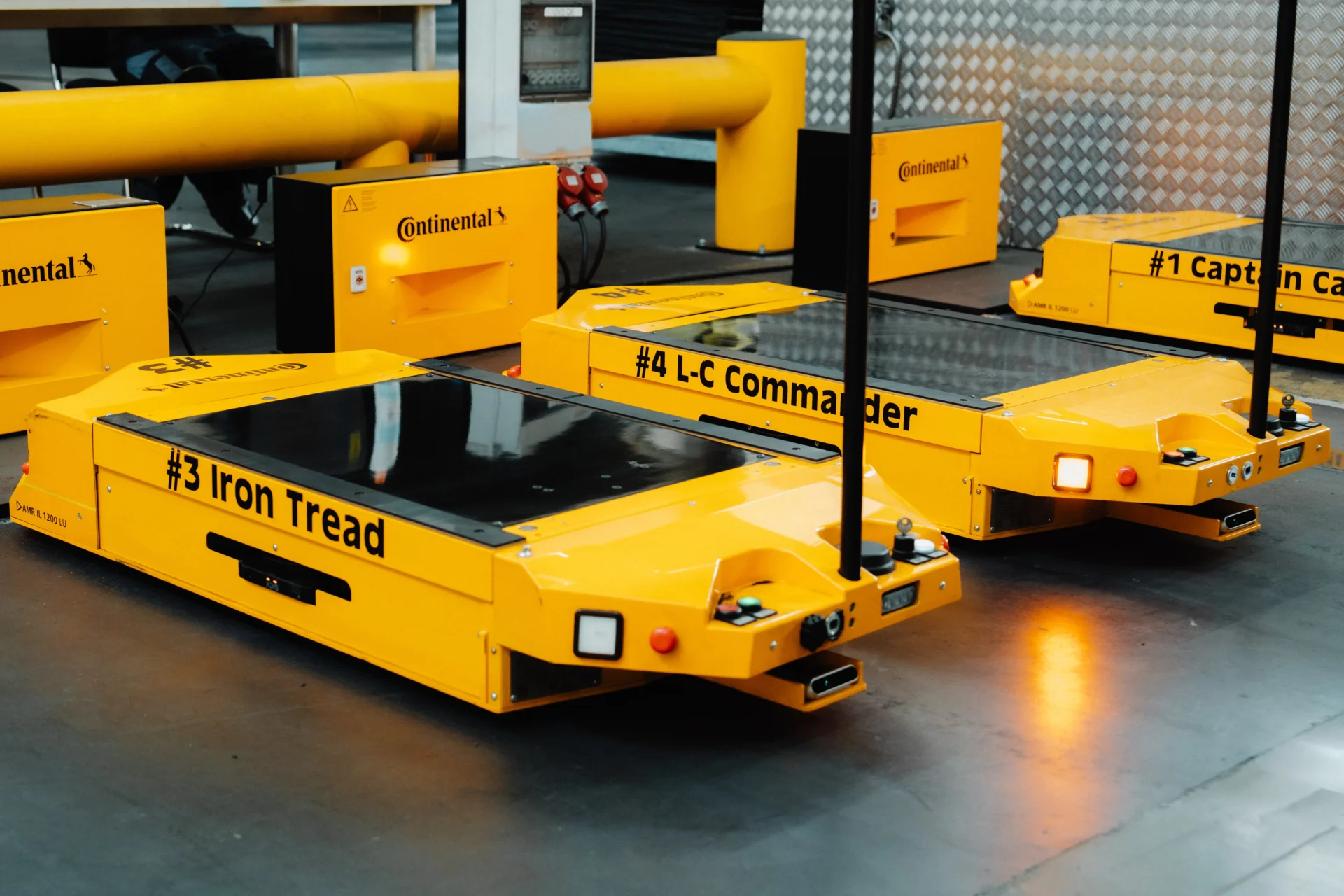 Continental inför autonoma robotar i produktionen